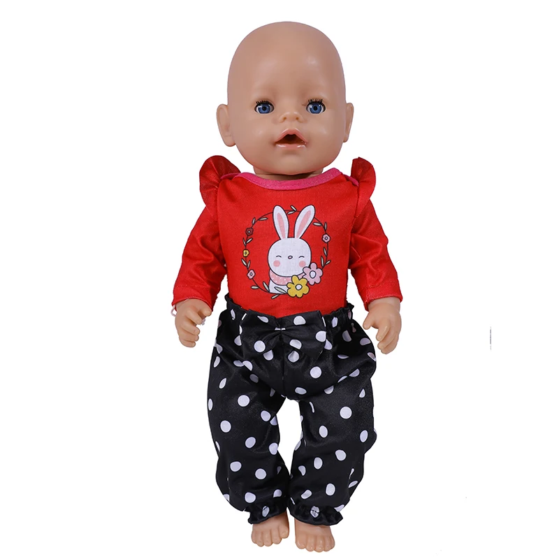 

43 cm Doll Clothes Handmade18 Inch Girl Doll Outfits fit Baby Born America Girl 1/4 Bjd Doll Doll Accessories Baby Doll Gifts