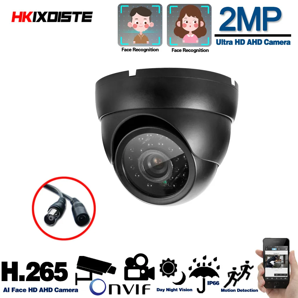 HD 1080P AHD CCTV Черная Камера CCD IR Cut Filter 24 Leds 1MP 2MP Camera 720P Dome Security аналоговая камера s