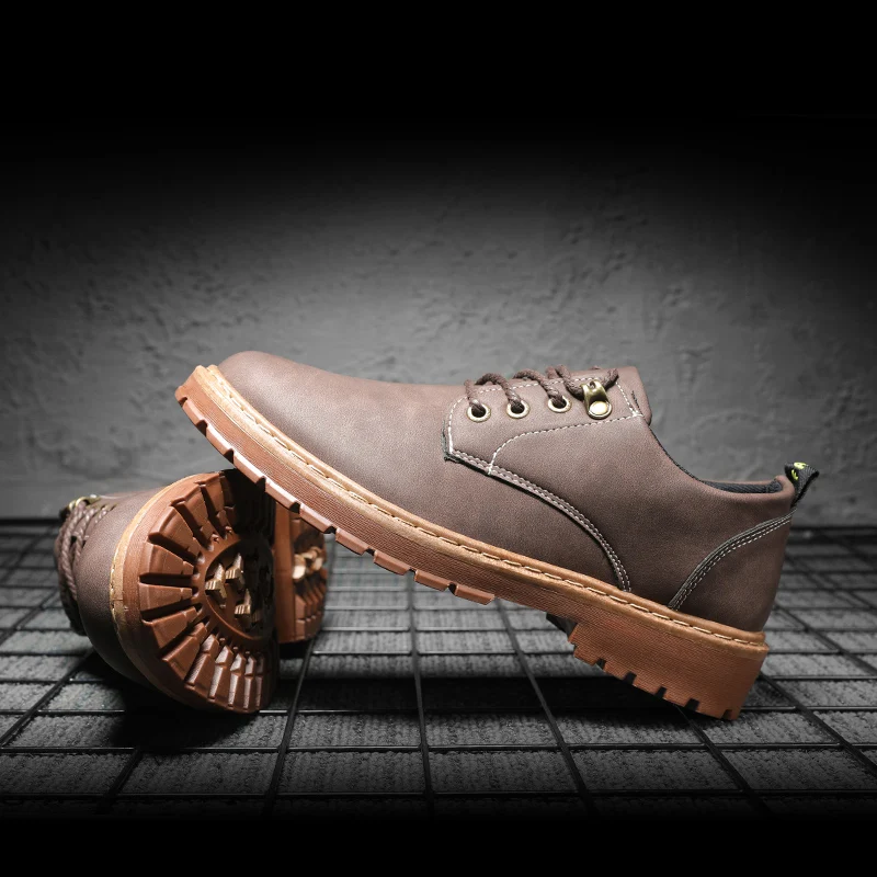 Осенний британский стиль обувь на плоской подошве мужская модная классическая