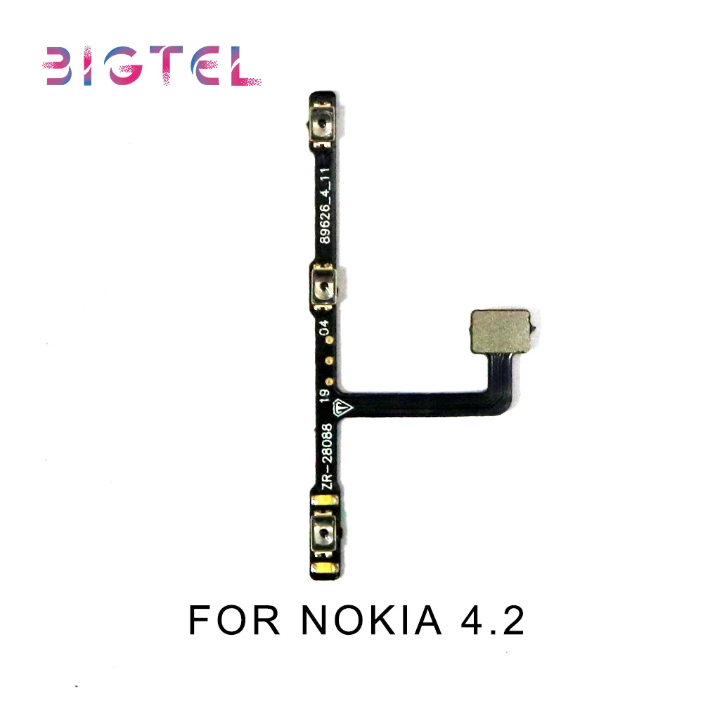 

5 Pcs/Lot 100% Original For Nokia 4.2 Side Power Volume Flex Cable Ribbon Repair Spare Parts