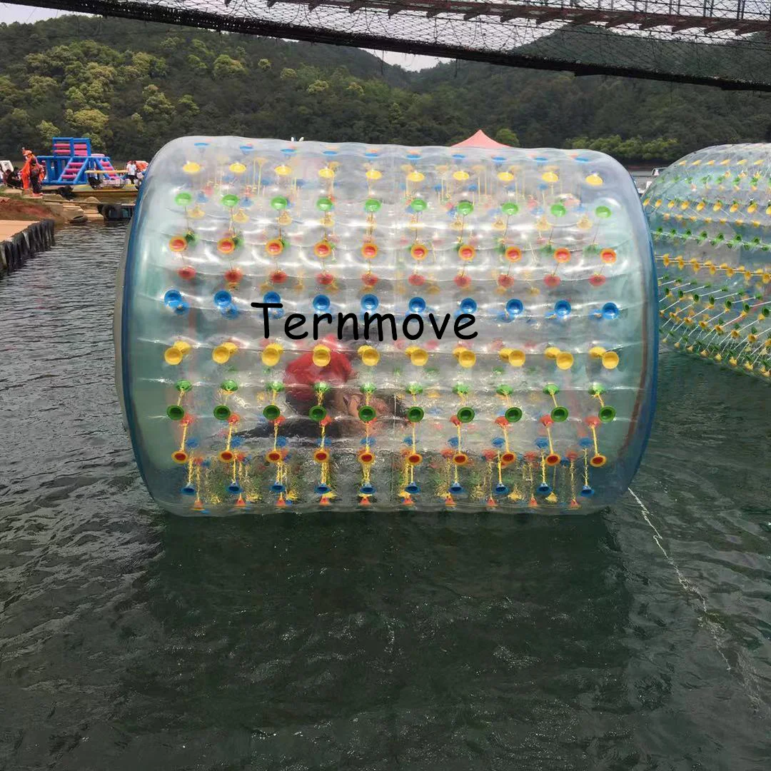 Аква роликовый шар красочные надувные шарики для водных прогулок горки