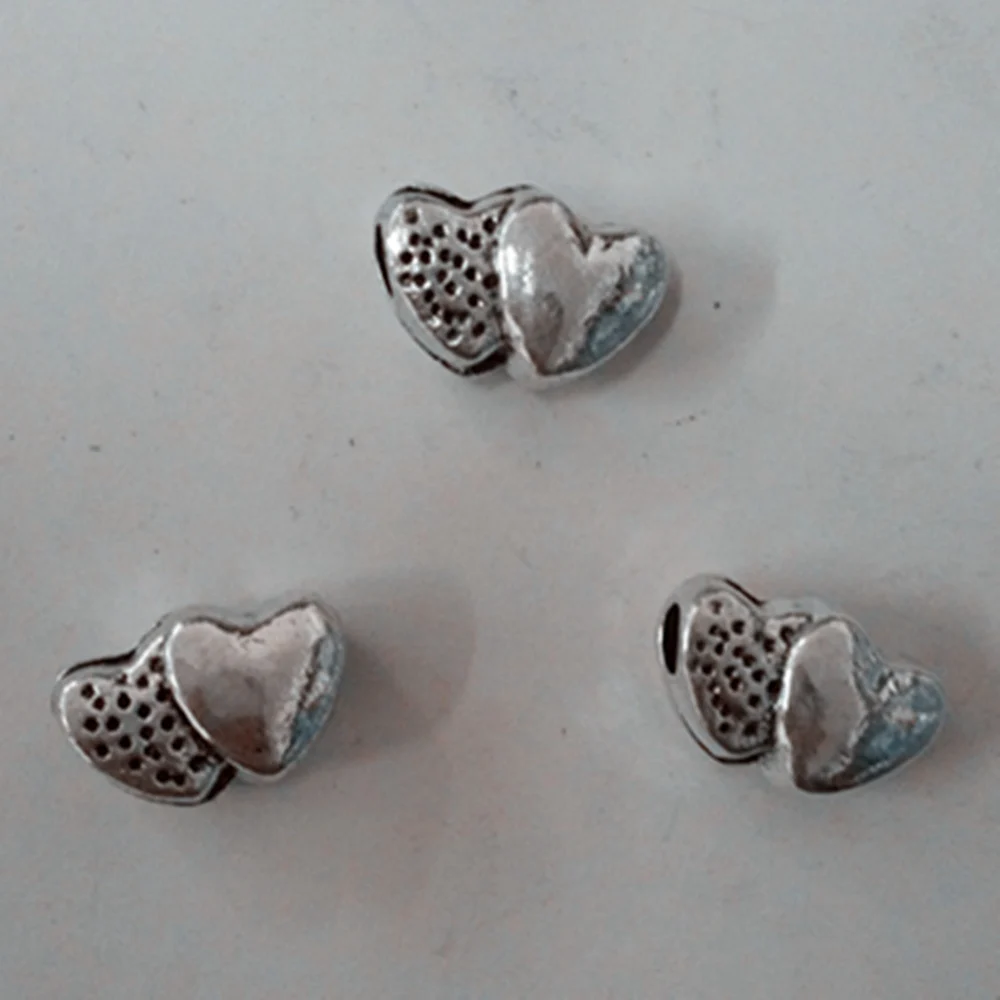 

Jewelry Findings Components Peach Heart Big Hole Beads 14x9mm Hole Size 3mm 5pcs