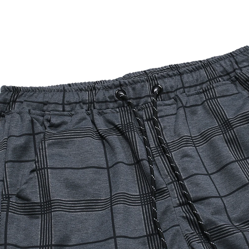 Брюки султанки мужские клетчатые в стиле ретро модные Джоггеры для фитнеса и