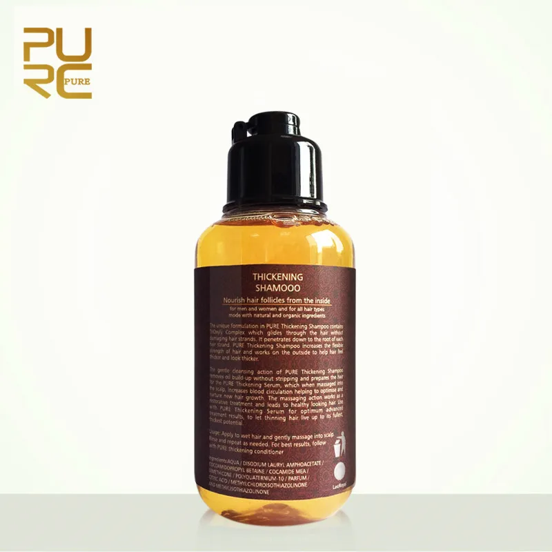 

PURC Ginger Shampoo 100ml Professional Anti Loss Hair Growth Hair Scalp Treatment Shampoo Repair Hair Root Thicken Hair