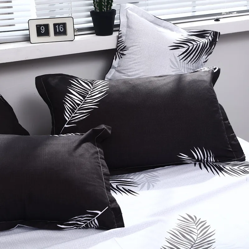 Наволочка для подушки с принтом в виде сердца 48x74 см | Дом и сад