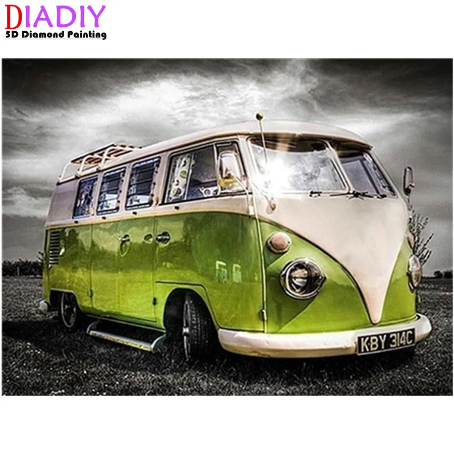 

Алмазная живопись, пейзаж, полноразмерная 5D Вышивка своими руками, распродажа, картина Стразы для автомобиля, мозаика, домашний декор, подар...