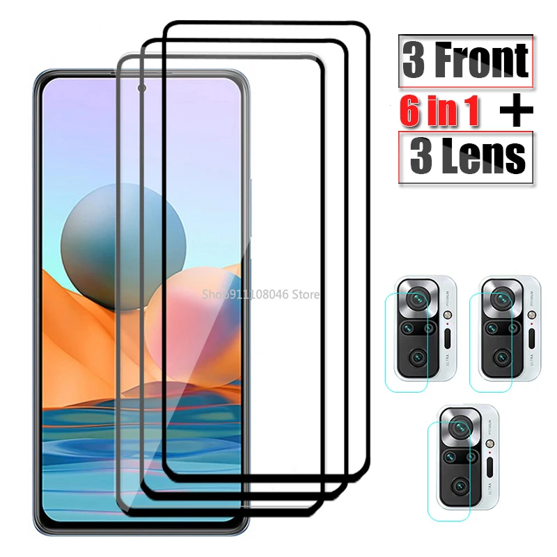 

Camera Screen Protector Glass For Xiaomi Redmi Note 10 Pro Max Protective Glass On Xiomi Redmi Not 10Pro 10S Tempered Film