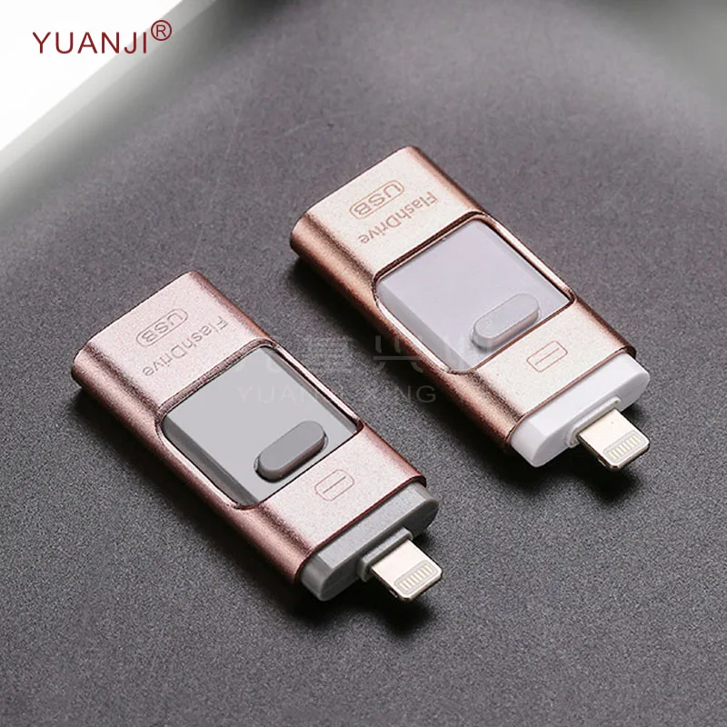 Применимо к Android USB интерфейс Lightning мобильного флэш накопитель Три 3 в 1 2 0