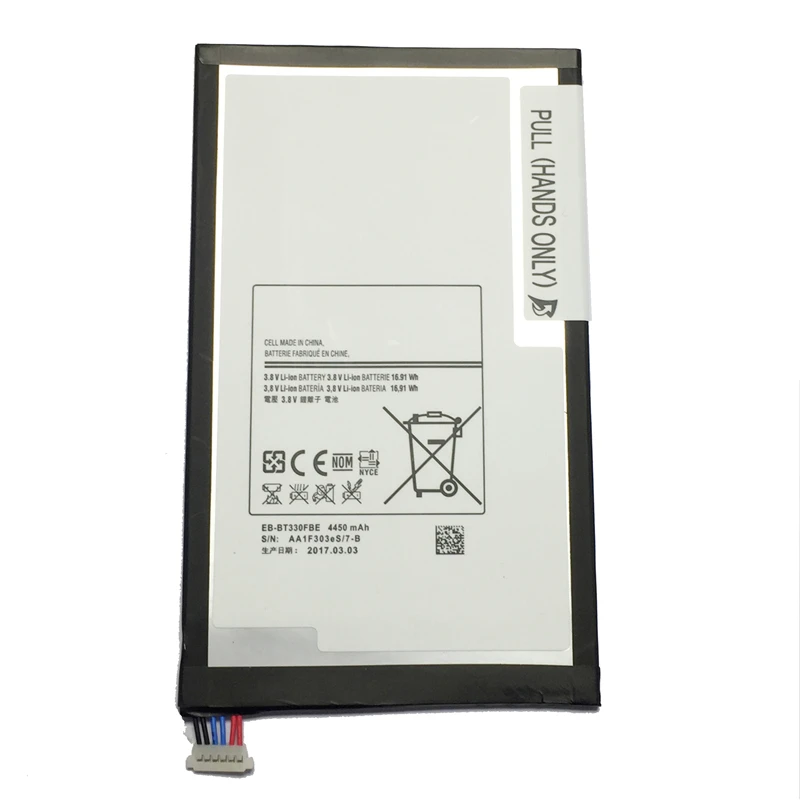 Планшет Батарея для Samsung Galaxy Tab 4 T330 SM T331 T331C T335 4450 мА/ч, EB-BT330FBE