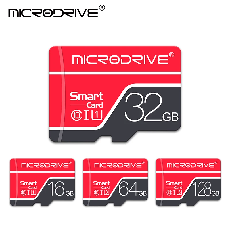 Micro SD TF карта 4 ГБ 8 ГБ 16 ГБ 32 ГБ 64 ГБ 128 Гб класс 10 Флэш-память Microsd карта 8 16 32 64 128 ГБ для смартфона адаптер