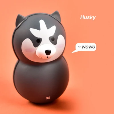 Husky Kbxstart Mini Hand Warmer& Charging Treasure Dual-use Portable Mobile Power USB Charging Creative Explosion-proof Heater - Цвет: Husky
