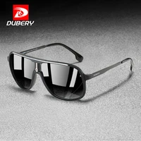 dubery aviation sunglasses men classic retro polarized outdoor casual driving travel sun glasses brand designer gafas de sol