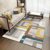 morden geometric carpet for living room kids bedroom bedside rugs soft square carpets home sofa table decor mat lounge rug mat
