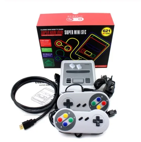621 Games Childhood Retro Game Mini Classic 4K TV AV/HDMI 8Bit Video Console Handheld Gaming Player with 2 Gamepad Dropship | Электроника