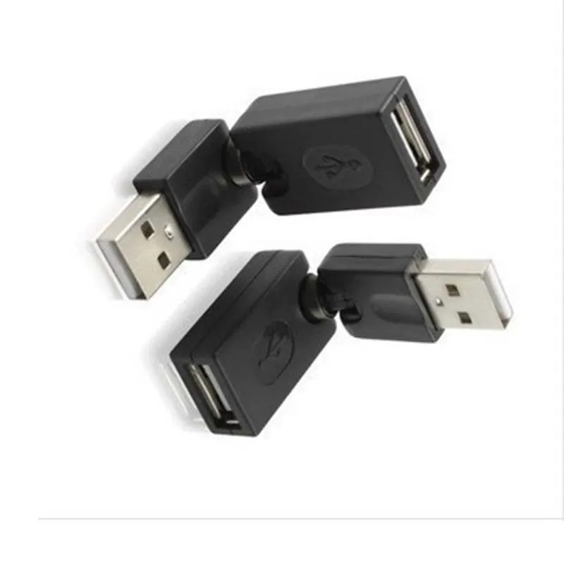 USB 2,0 мужчина к USB Женский 360 градусов угол поворота удлинитель адаптер Горячий