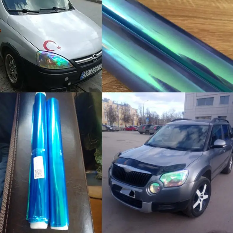 Автомобильная задняя фара 120x30 см из ПВХ|Наклейки на автомобиль| |