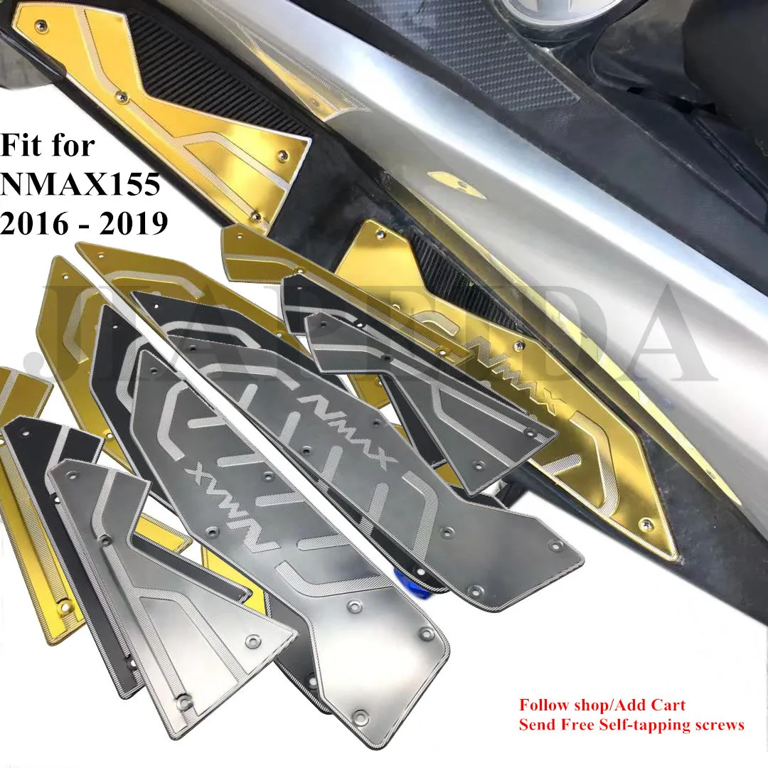 Модифицированные Алюминиевые Подножки nmax155 nmax для мотоцикла с ЧПУ подножки yamaha