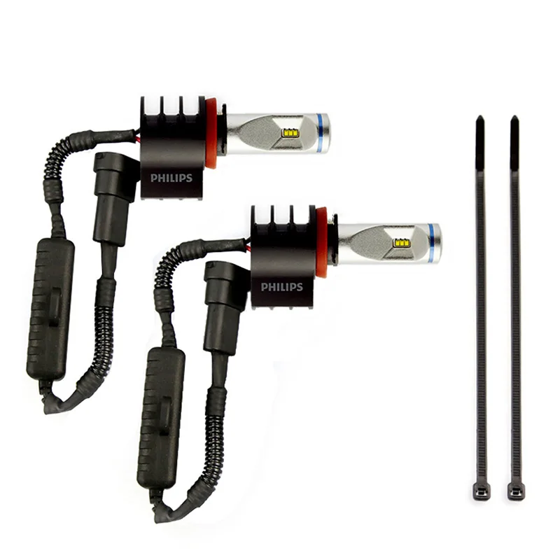Philips X-treme Ultinon светодиодный H4 H7 H8 H11 H16 9005 9006 HB3 HB4 12V 6000K Автомобильный светильник