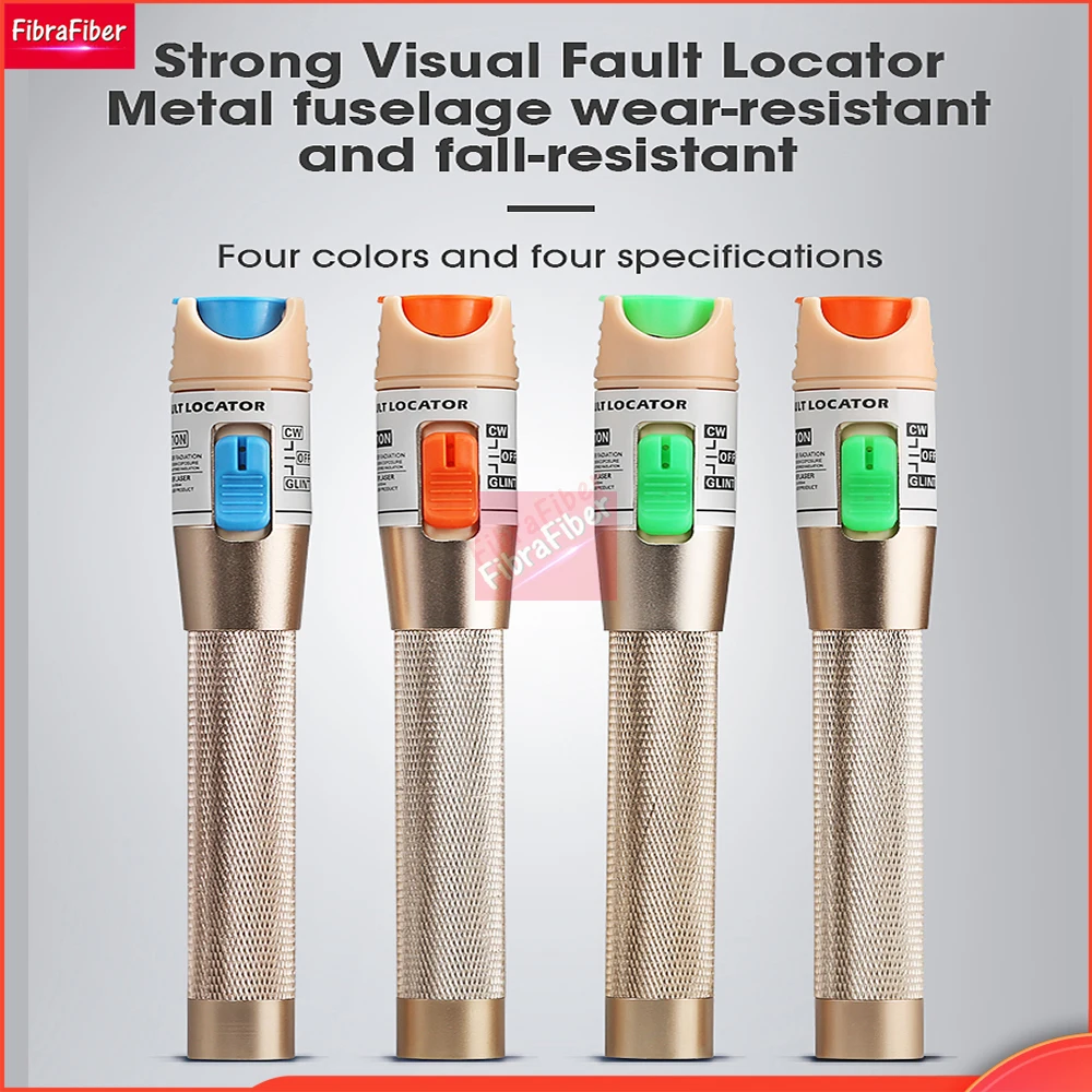 

Visual Fault Locator 5~30km red light source High quality Golden pen laser source VFL FTTH 1MW 10MW 20MW 30MW FC - LC Adaptor