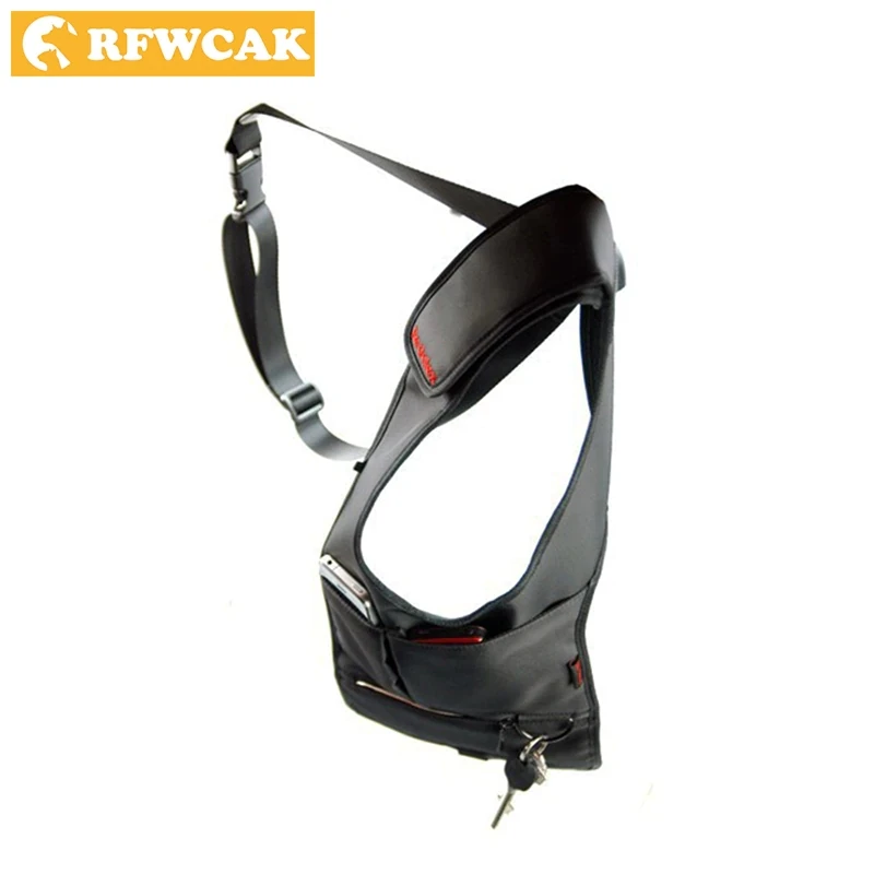 Сумка для хранения RFWCAK Мужская поясная через плечо MP3 телефона|storage bag|storage bags