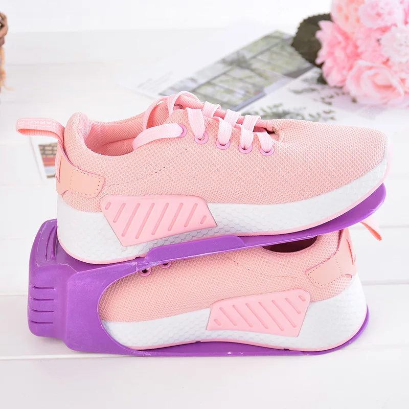 Urijk прочный регулируемый органайзер для обуви держатель экономия места в шкафу