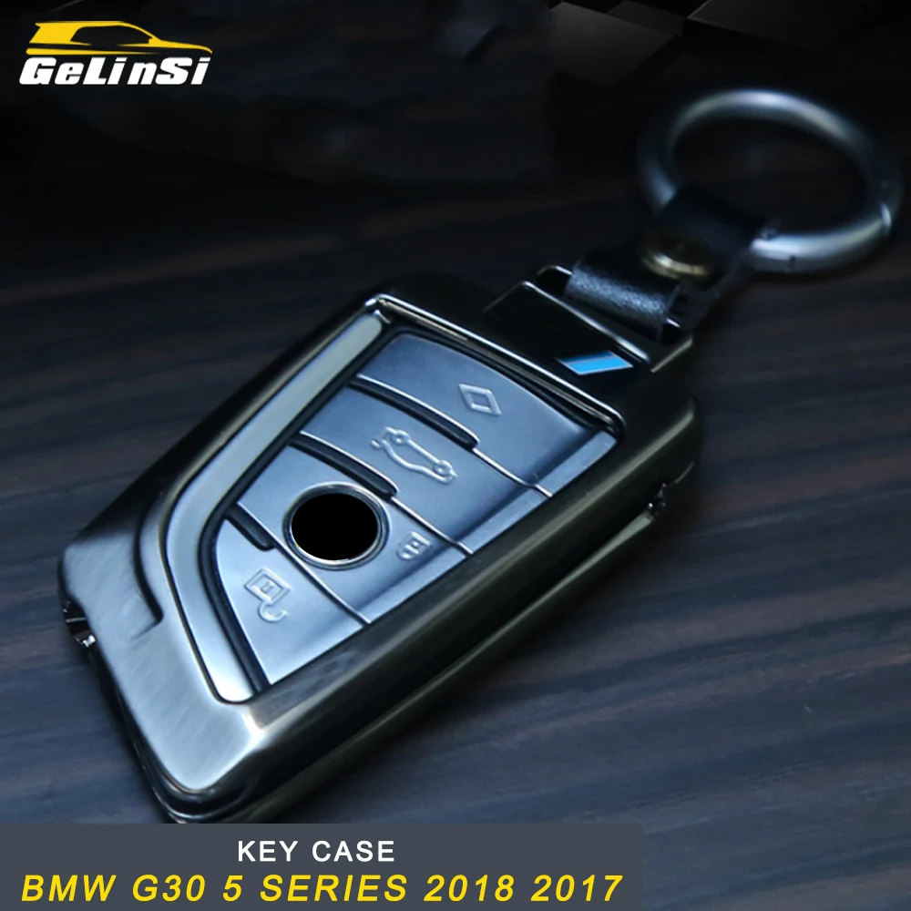 GELINSI Zinc alloy key cover cap case accessories for BMW G30 5 series 2018 2017 18 X3 G01 | Автомобили и мотоциклы