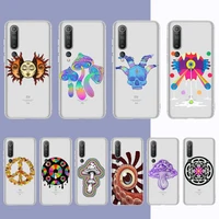 indie hippie art phone case for redmi note 5 7 8 9 10 a k20 pro max lite for xiaomi 10pro 10t