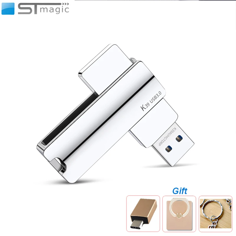 

STmagic K39 USB 3.0 Flash Drive 1TB 256GB 128GB 64GB 32GB Memory Stick Metal Pen Drives usb flash drive 512gb for pc laptops