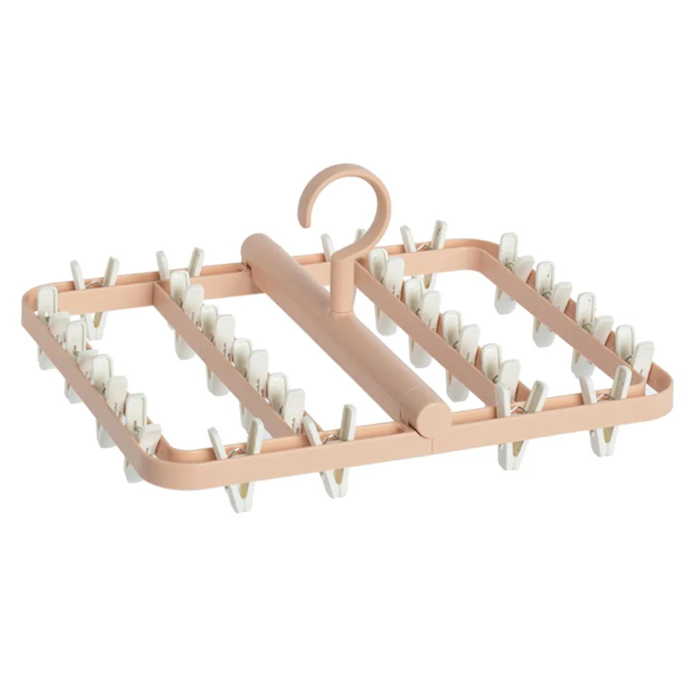 Складные клип вешалки с зажимами для сушки нижнее белье многофункциональные