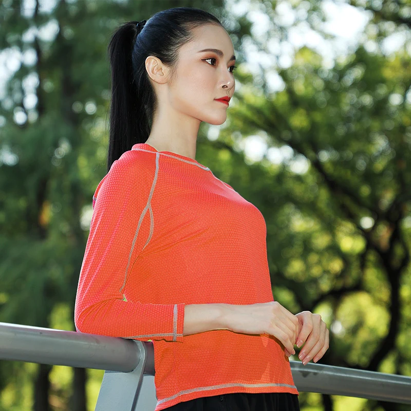 Спортивная футболка vilson Wonen быстросохнущая с длинными рукавами и круглым вырезом