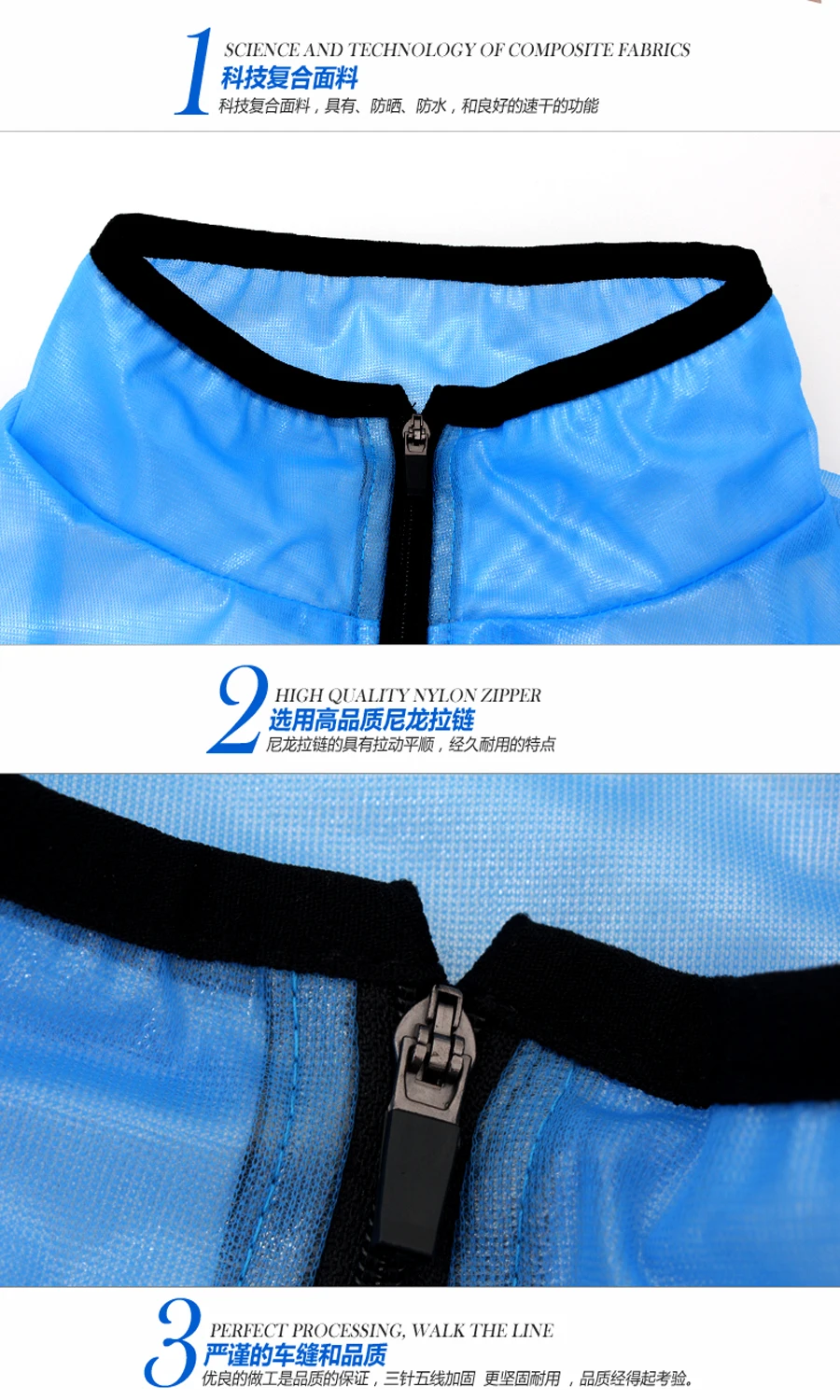 Men Women Waterproof Cycling Jackets High Visibility Windbreaker Bicycle Jacket Windproof Clothing Reflective Bike Coat
