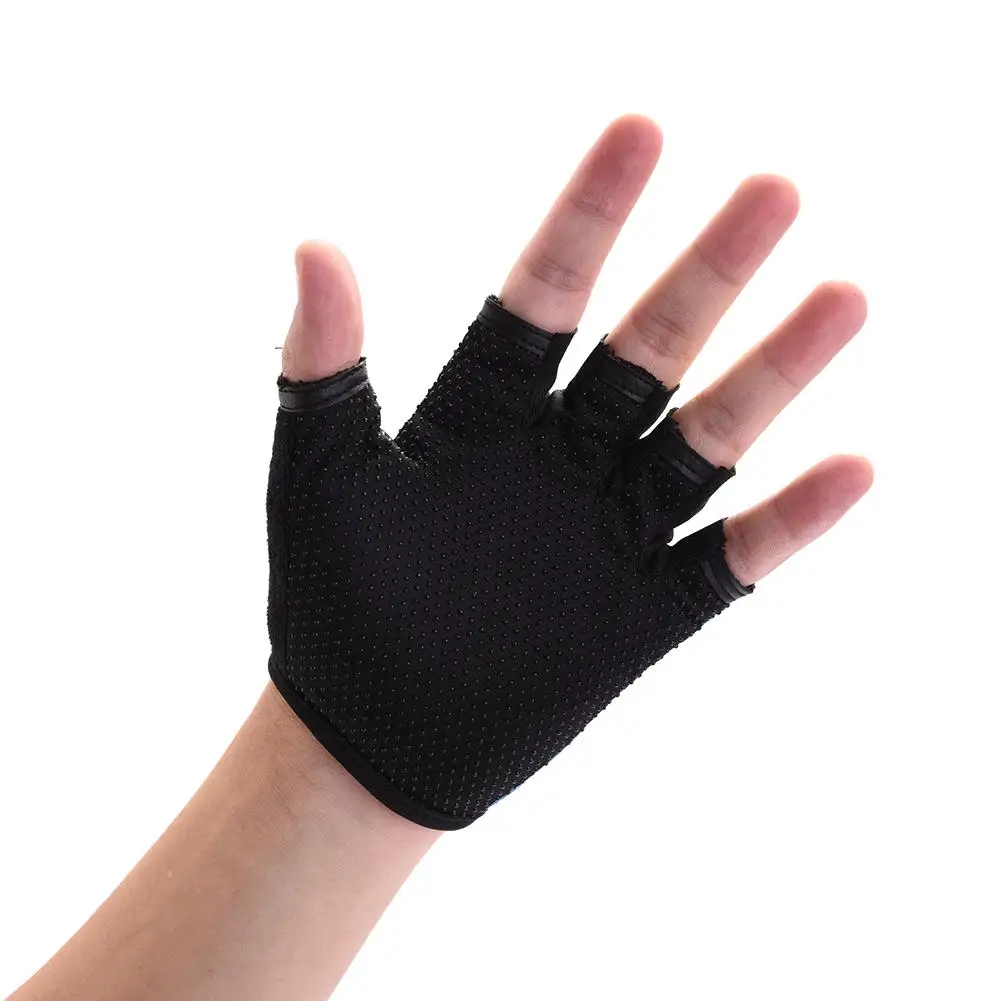 Камуфляжные детские велосипедные перчатки на полпальца моющиеся дышащие