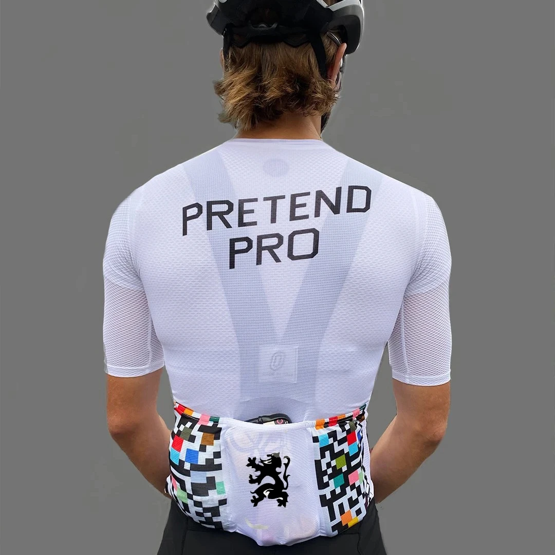 Roupa Ciclismo Hombres 2021 Personalized Custom QR code Short sleeve bike clothing Men's Cycling jersey bicycle wear | Спорт и