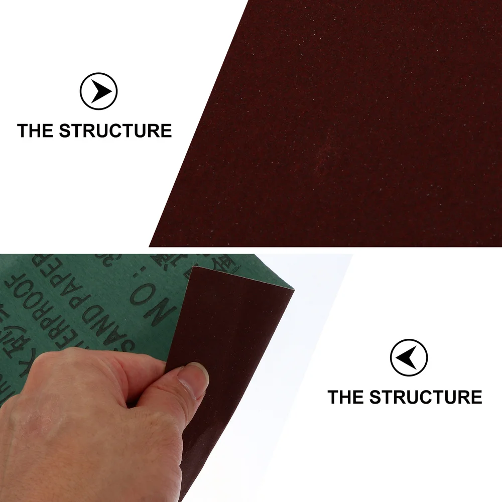 

3 Pcs Sand Paper Abrasive Paper Wet Dry Sandpaper Waterproof Abrasive Paper