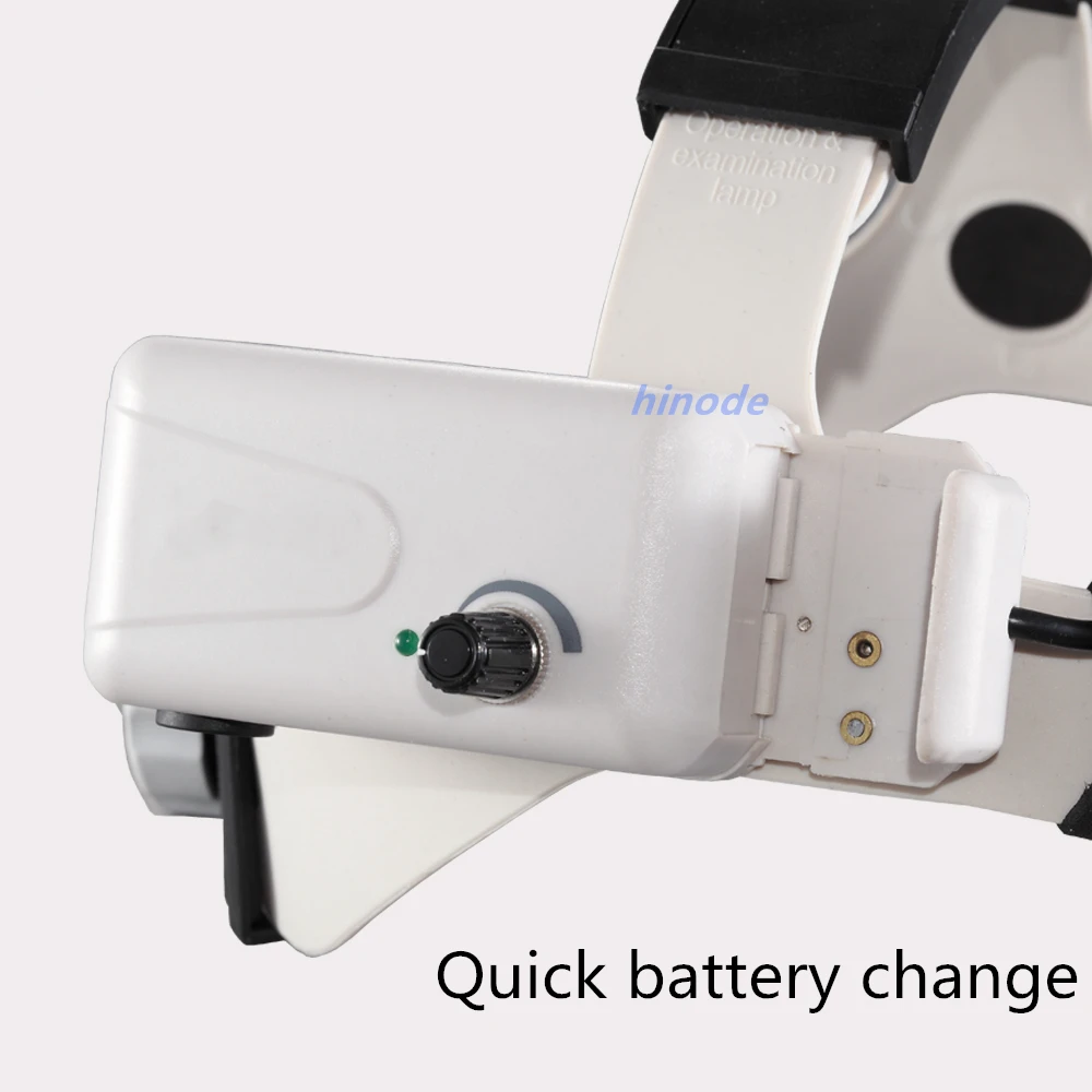 Pаспродажа Медицинская стоматологическая ЛОР хирургия светодиодсветодиодный высокая яркость регулируемая Беспроводная Встроенная Лупа налобный фо...