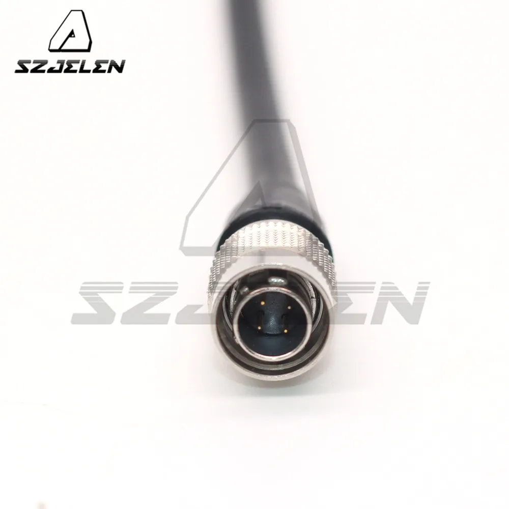 Камера 12v Hirose 4pin для mini XLR 4 pin female для tvlogic 055/056/058 кабель питания