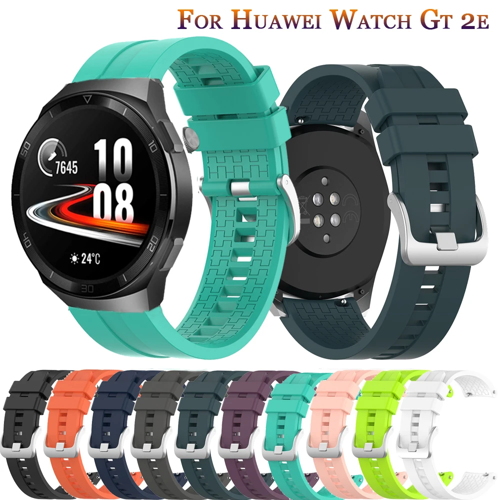 Bracelet Band 22MM For huawei watch gt 2e / GT 1/GT2 46MM smartwatch Replacement Soft Silicone Watchstrap For Huawei Watch 2 pro
