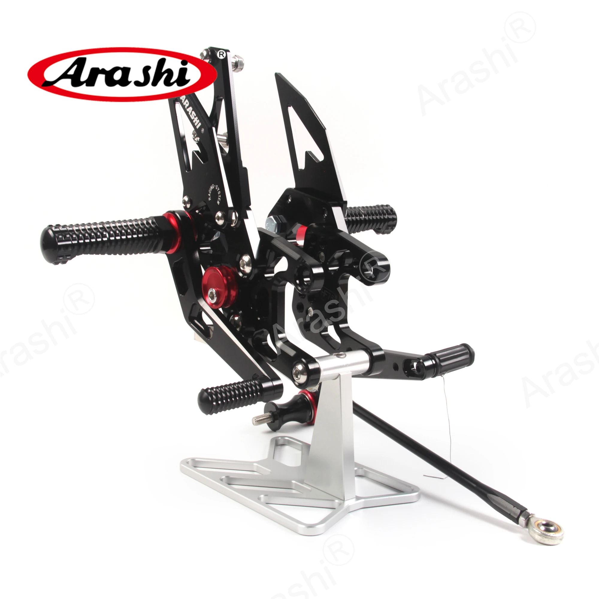 ARASHI CBR1000RR 2008 2011 CNC Регулируемая подставка для ног задние комплекты HONDA CBR1000 CBR 1000 RR