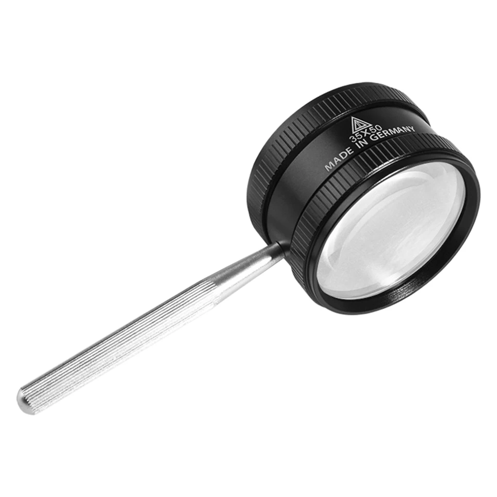 

Portable Magnifying Glass 35X Magnifier for Coins Books Newspapers Jewelry
