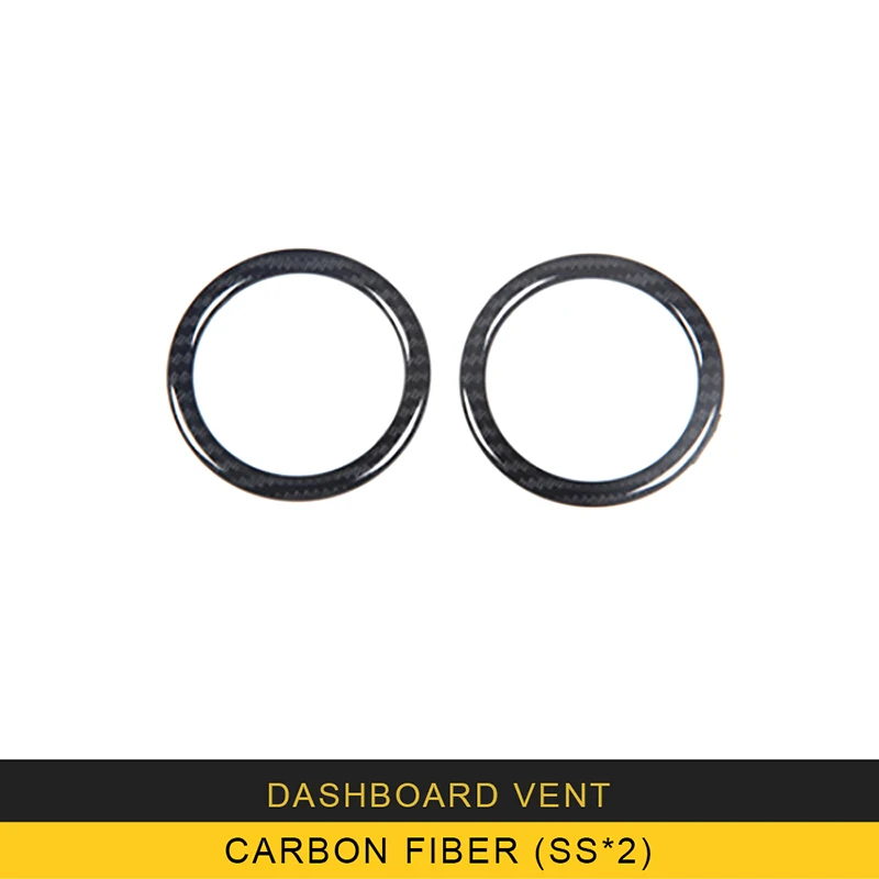 

CarManGo For Mercedes Benz GLE ML GL GLS Auto Car Dashboard Air Outlet Vent Ring Frame Cover Trim Sticker Interior Accessories