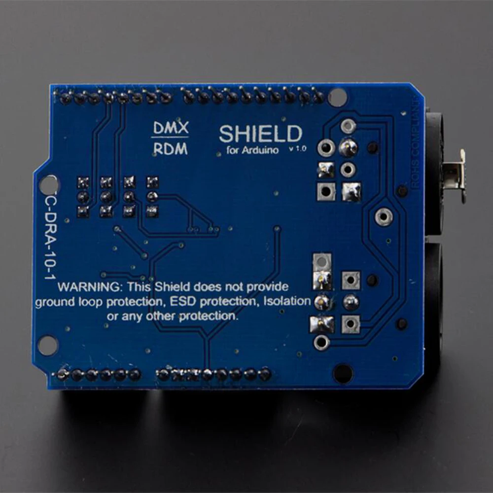 Модуль платы расширения DFRobot DMX Shield совместим с Arduino для DMX-Master устройства работы в сети DMX512