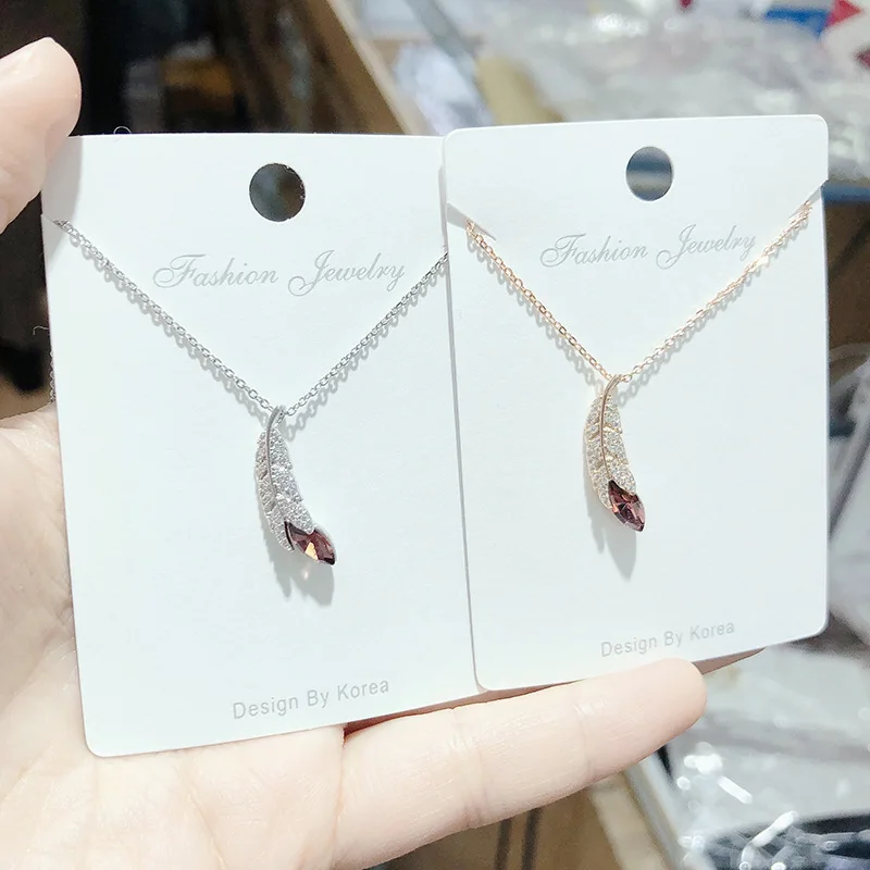 Европейские и американские ювелирные изделия QWC новинка простое женское