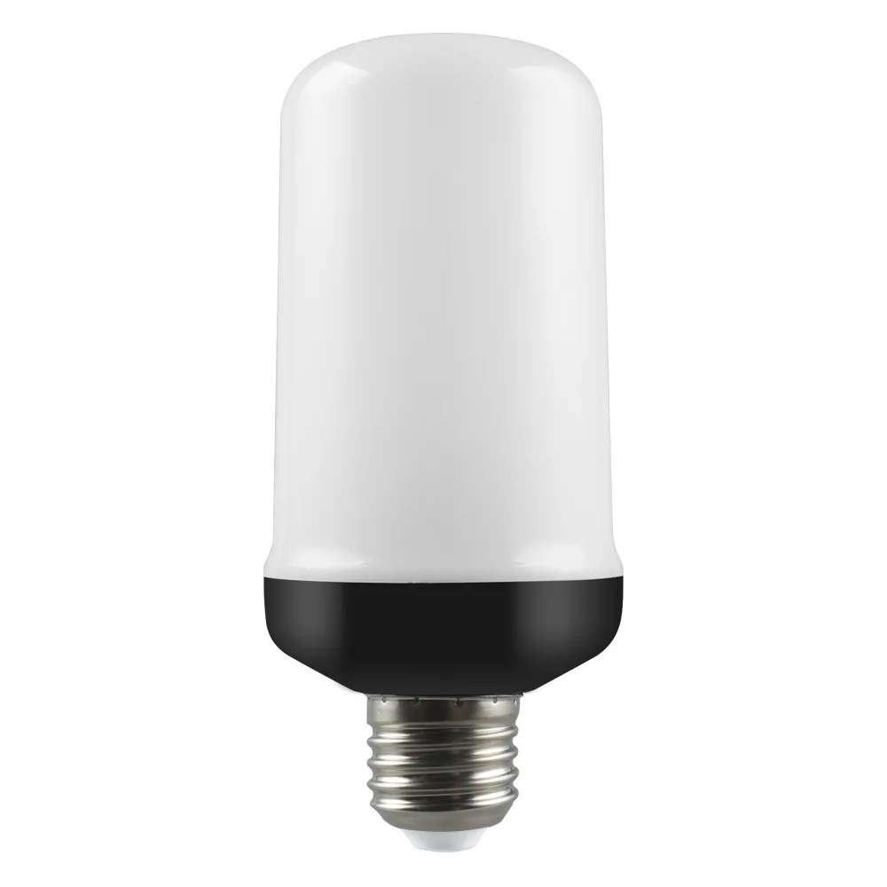 Новинка E27 светодиодные лампы с эффектом пламени светильник огня лампочка 110 В 220