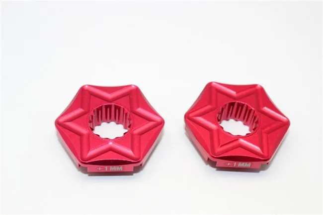 GPM алюминиевый шестигранный коготь колеса (+ 1 мм) для обновлений TRAXXAS и RC|Детали