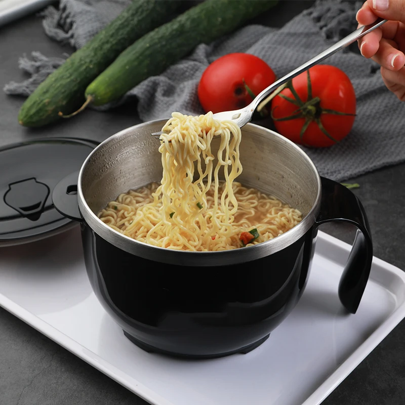 Домашние школьные контейнеры для еды удобно носить с собой 304 металлические