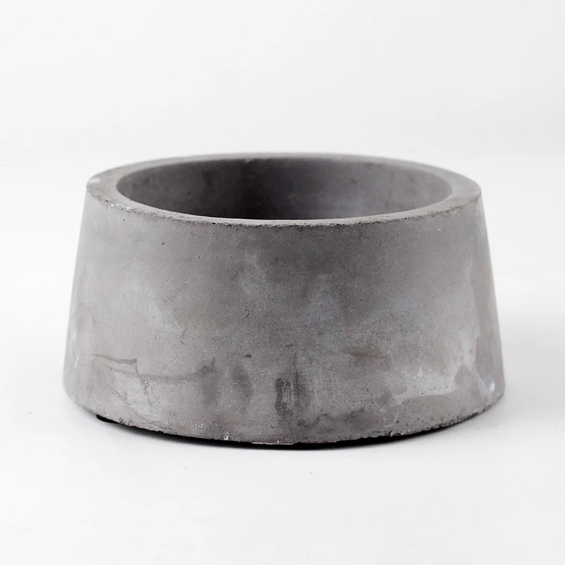Круглая бетонная форма силиконовая цементная для растений суккулентов