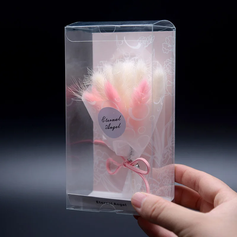 Искусственный цветок Flone Вечные сушеные цветы цвет задний подарок на день