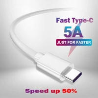 0 3m 1m 1 5m 2m usb c cable 5a supercharge usb type c cable for huawei p40 p30 p20 lite honor quick charging fast charger cable
