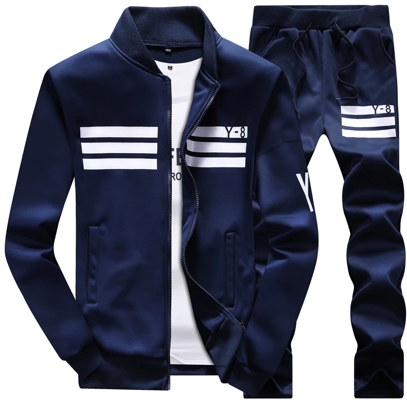 

BOLUBAO 2020 New Autumn Men Set Quality Fleece Sweatshirt + Pants Male Tracksuit Sporting Sweat Suits Mens Sportswear Sets
