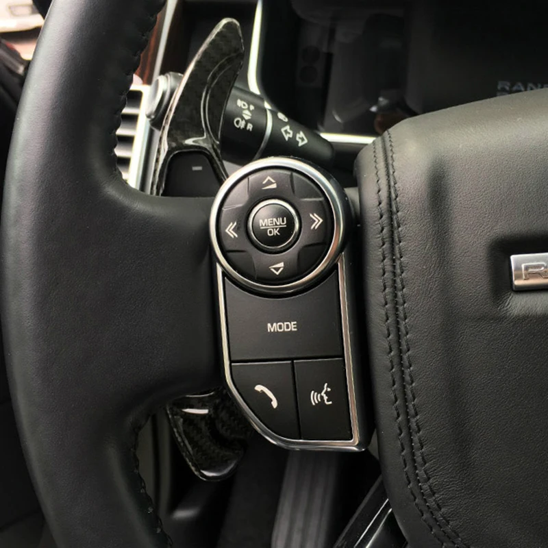 Весло рулевого колеса из углеродного волокна для Land Range Rover Evoque Discovery Sport Freelander 2 LR4